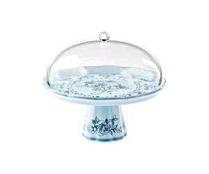 Guzzini - Pied avec Cloche en mélamine Josephine 'Table Decor' (Poudre Bleue)