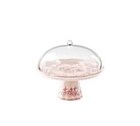 Guzzini - Pied avec Cloche en mélamine Josephine 'Table Decor' (Rose Poudre)