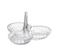 Guzzini Plat à hors-d'œuvre 25 x 23,5 x h 15,5 cm