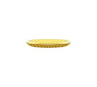 PETIT PLATEAU OVALE "VANITY" Saffron yellow