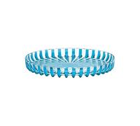 GUZZINI - Plateau Rond "Dolcevita", Bio-Based Plastic, Turquoise, 31x31xh3,5