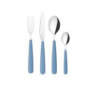Guzzini - POP Set de 24 Couverts - Papier Sucre Bleu Clair - 127500222