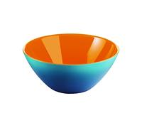 Guzzini Récipient My Fusion - Ø20 x h8,5 cm - Bleu/Orange - Taille unique