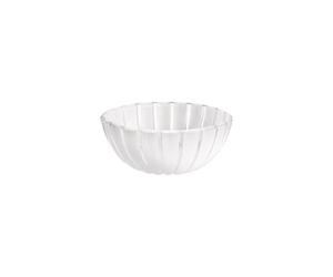 GUZZINI - Récipient M "Dolcevita", Bio-Based Plastic, Mother of pearl, 20x20xh8,5, Blanc