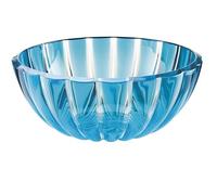 Guzzini Saladier Dolcevita 30 cm en matériau biosourcé bleu et transparent