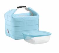guzzini sac isotherme + récipient ON THE GO bleu clair | FG-0329.50-134