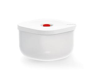 Guzzini - SAVE IT Récipient Sous Vide Grand (M) - Blanc, 16,3x16,3xh11 cm - 1150 cc