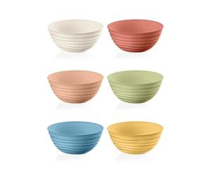 Guzzini -SET 6 CONTENEURS S 'TIERRA'Couleurs décors divers