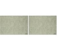 Guzzini, Set De Table Doubleface Fabric, 43 x 30 cm, Menthe Verte (Lot de 2)