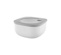 Guzzini, STORE&MORE - Récipients hermétiques bas pour réfrigérateur/congélateur/four à micro-ondes (M) Kitchen Active Design, 16 x 16 x h7,8 cm