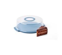 Guzzini Support De Gâteau CHEF LINE Cake & Go Bas Azzurro