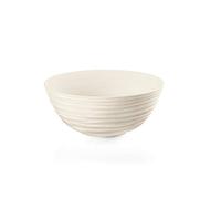 Guzzini - Tierra, bol L en plastique recyclé, récipient - Blanc Lait, Ø25 x H10,5 cm | 3100ml-175025156, N/C
