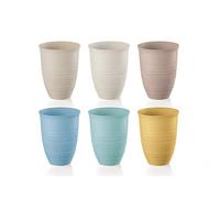 Set de 6 verres hauts 52 cl Tierra - - Multicolore - Plastique