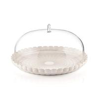 Guzzini - Tiffany, Set de moules à gâteau - Blanc lait, Ø 36 x h14 cm - 199500156