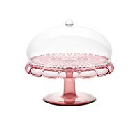 Guzzini Présentoir à gâteaux VANITY avec cloche Rose Flamingo