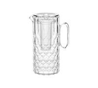 Guzzini - Vanity, Carafe avec ampoule réfrigérante transparente, en Bio-based SAN et Bio-based SMMA - AIR
