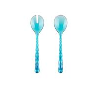 Guzzini - Vanity, Couverts Salade, en Bio-Based San et Bio-Based SMMA - Air (Azur Mer)