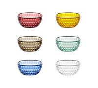 Guzzini - Vanity Lot de 6 tasses colorées, en Bio-based SAN et Bio-based SMMA - AIR