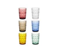 Guzzini - Vanity, Lot de 6 verres hauts, Bio-based SAN et Bio-based SMMA - ARIA
