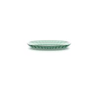 PETIT PLATEAU OVALE "VANITY" Matcha green