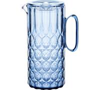 Guzzini - Vanity, Pichet avec couvercle, bleu jean, en SANbasique et SMMAbasique - WATER