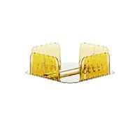 Guzzini - Vanity, porte-serviettes horizontal, en Bio-based SAN et Bio-based SMMA - TERRE (Jaune Safran)
