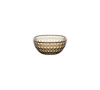 Guzzini - Vanity, récipient 16 cm, fumée, en Bio-based SAN et Bio-based SMMA - TERRA