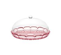 Guzzini - Vanity, Set à gâteau, en Bio-based SAN et Bio-based SMMA - ARIA (Rose Flamingo)