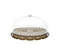 Guzzini Moule à gâteau VANITY avec cloche Smoke