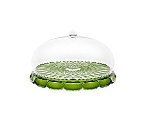 Guzzini VANITY tortiera con campana Water lily green