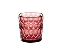 Guzzini - Vanity, verre bas, décor 1, mauve, en Bio-based SAN et Bio-based SMMA - TERRE