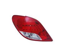 GV-ZONE Feu arrière gauche - Feu arrière gauche - Feu arrière - Côté conducteur - Rouge et blanc - Compatible avec Peugeot 207 cc 2009 2010 2011 2012 2013 2014- VT1037L