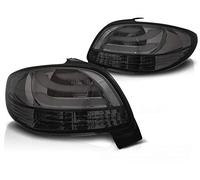 GV-ZONE Feux arrière LED compatibles avec Peugeot 206 1998 1999 2000 2001 2002 Hatchback 3 portes 5 portes GV-934 1 paire de feux arrière côté conducteur et passager Ensemble complet de barres fumées
