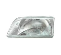 GV-ZONE Phare avant gauche côté conducteur - Phare avant de voiture chromé compatible avec Citroën ax 1986 1987 1988 1989 1990 1991 1992 1993 1994 1995 1996 1997 1998 VP942L