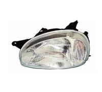 GV-ZONE Phare avant gauche côté conducteur projecteur avant lampe de voiture compatible avec Opel Corsa B 1993 1994 1995 1996 1997 1998 1999 2000 VP2309L