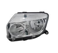 GV-ZONE Phare avant gauche pour voiture compatible avec Dacia Duster 2010 2011 2012 2013 VP2004L