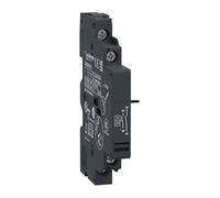 GVAD1010, TeSys Deca GV2/GV3 Contact auxiliaire instantané et contact de signal de défaut, installé sur la gauche, avec 1N/O (défaut) 1NO (instantané), emballage d'origine, jamais utilisé, en stock