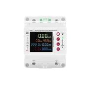 GVBAEPIEO Compteur de Puissance bidirectionnel Intelligent 2P 100 A, Protection Contre Les fuites, surtensions et Relais Commutation, limiteur Courant