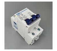 GVBAEPIEO Mini disjoncteur 2P AC MCB TOB1-63 C Type 230/400V ~ 50HZ/60HZ, 6A 10A 16A 20A 25A 32A 40A 50A 63A(2P 32A)