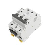GVBAEPIEO Mini disjoncteur DC MCB 80A 100A 125A 6KA 3P 750VDC, Rail Din, disjoncteurs GYM9-125(80A)