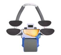GvbExercise Roues pour abdominaux, automatique, multi-usages, équipement de renforcement du cœur, outil d'entraînement portable pour dos, poitrine, bras, outil de renforcement du noyau