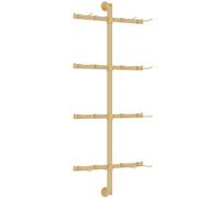 GVBJIUAXJM Présentoir à Chaussettes Mural Peu encombrant, présentoir à Bijoux, Organisateur de Rangement pour Boucles d'oreilles, étagère de présentation pour sous-vêtements, Crochet Amovible