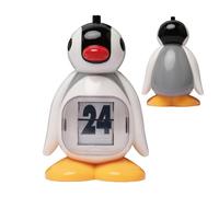 Gvblkq Calendrier de bureau - Blocs mobiles perpétuels, décoration créative pingouin, décoration rétro, décoration pour la maison, le bureau, le salon, cadeau de pièce d'art, mécanisme de pression