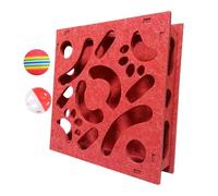 Gvblkq Cat Puzzle Toy, Interactive Intelligence Maze, Sensory Stimulation Game, Built-in Bell and Rolling Ball, Engaging Mental Challenge Design, Great for Indoor Training, Outdoor Play, Travel