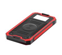 Gvblkq Chargeur solaire - Ports USB avec lampe de poche | Banque de batterie solaire sans fil | Pour voyage, pêche, randonnée, camping, randonnée, voyage, festival de musique, appareil photo