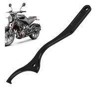Gvblkq Clé à molette pour amortisseur, outil de réglage filet hoc antidérapante, clé à système de suspension hoc réglable hoc à couple élevé, outil à filetage