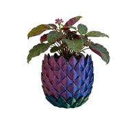 Gvblkq Cute Planter - Scale Like Cacti Container, Drainage Pot, Indoor Plant, Birthday Wedding, Housewarming Gear, Green Ceramic Lightweight Aesthetic Valentine Mother Day Decorative Device