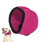 Gvblkq Dog Bath Ear Covers, Swim Snood for Puppy, Waterproof Elastic Protective Headwrap for Swimming Rain Grooming Bathing, Comfortable Adjustable Design for Indoor and Outdoor Use
