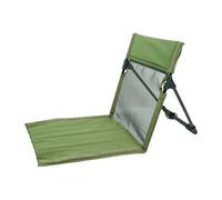 Gvblkq Folding Beach Chair Lawn, Chair with Backrest Portable Breathable Seat Floor with Storage Bag for RV Patio Backyard Lightweight Camping for Beach Park Travel Outdoor Events 39.2x38.5x15.8cm