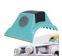 Gvblkq Grattoir à neige pour voiture, brosse télescopique avec glace amovible, dégivreur d'hiver en ABS pour SUV, camion, poignée extensible pour un nettoyage facile, outil automobile léger